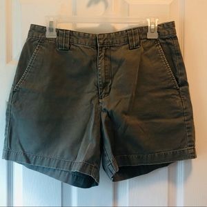 Calvin Klein Jeans Olive Green Shorts Women’s Size 8 Cotton Khaki Beige Medium M